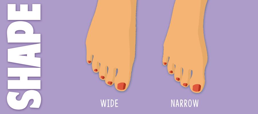 Shoes to Wear if You Have Narrow Feet 