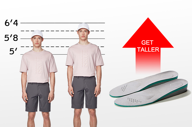 shoe insoles to make you taller