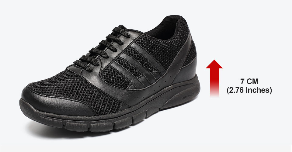 Comfortable Lifts for Shoes Mens Elevator Sneakers Sports Athletic ...