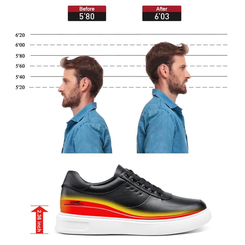 Elevator Shoes - Height-Increasing Styles 