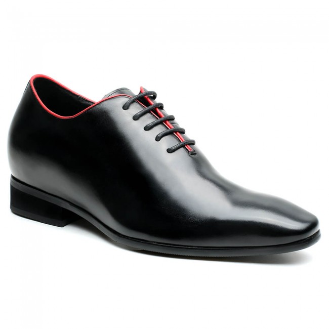 Black height increase dress shoes add you height 2.76 inches formal ...