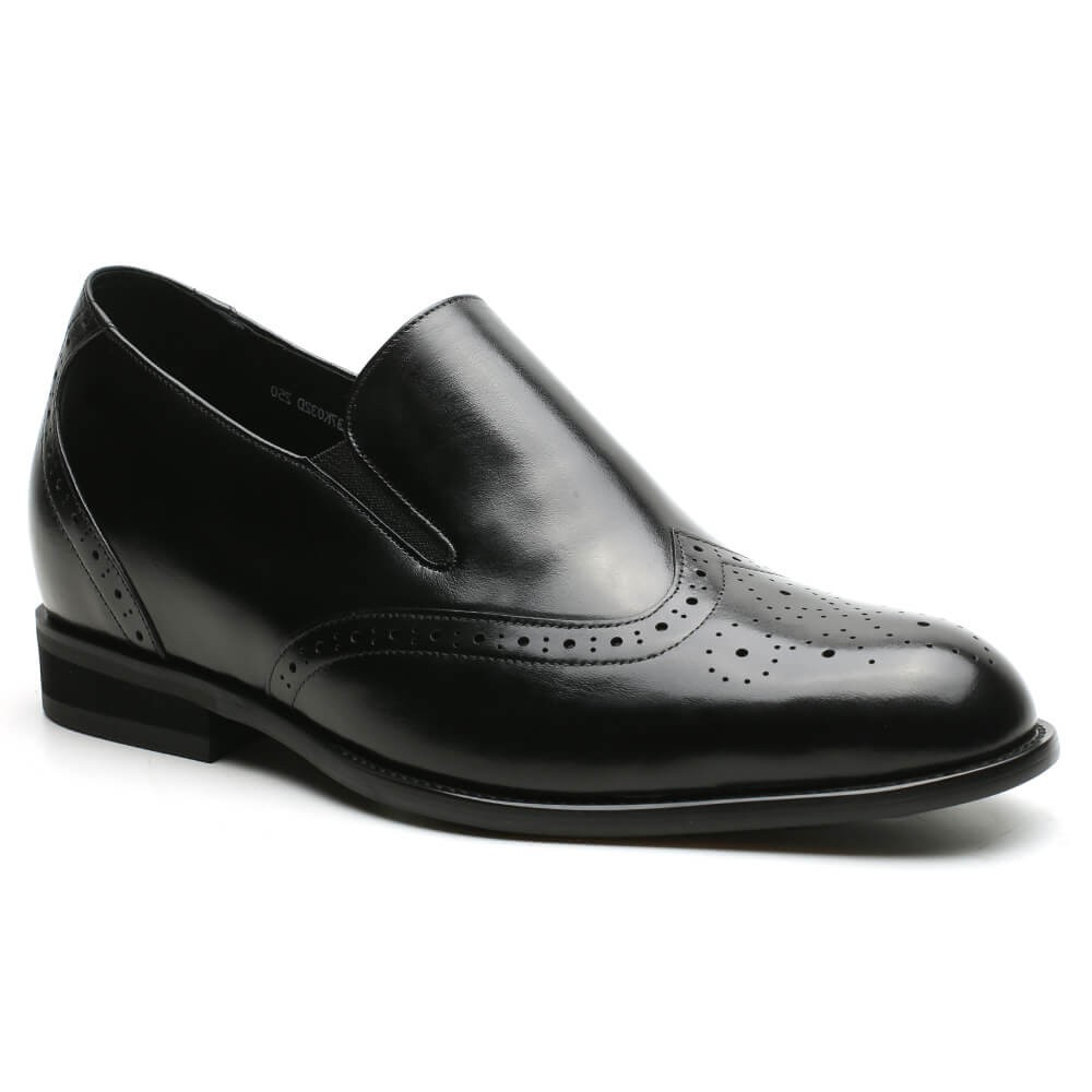 formal shoes black elevator dress shoes 