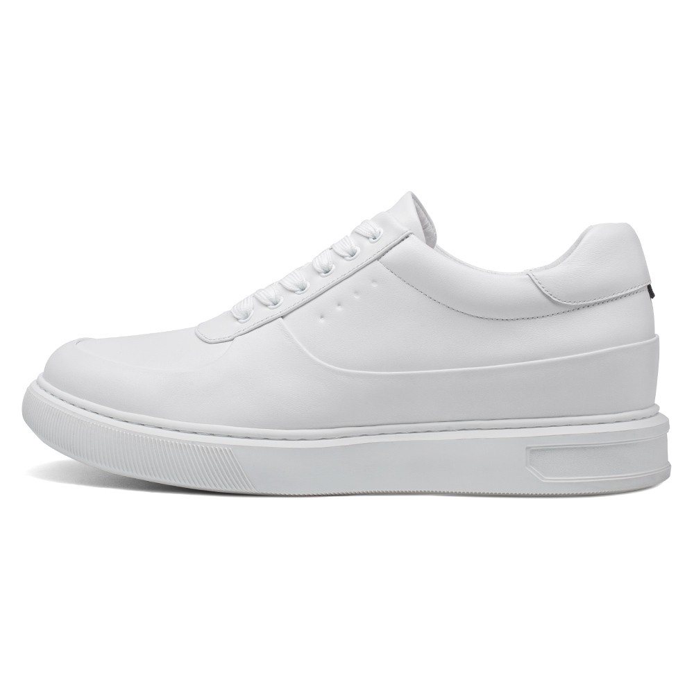 Chamaripa Sneakers Canada Tallmenshoes Canada - Taller Shoes Mens - Casual White Elevator Sneakers 2.36 Inches / 6CM
