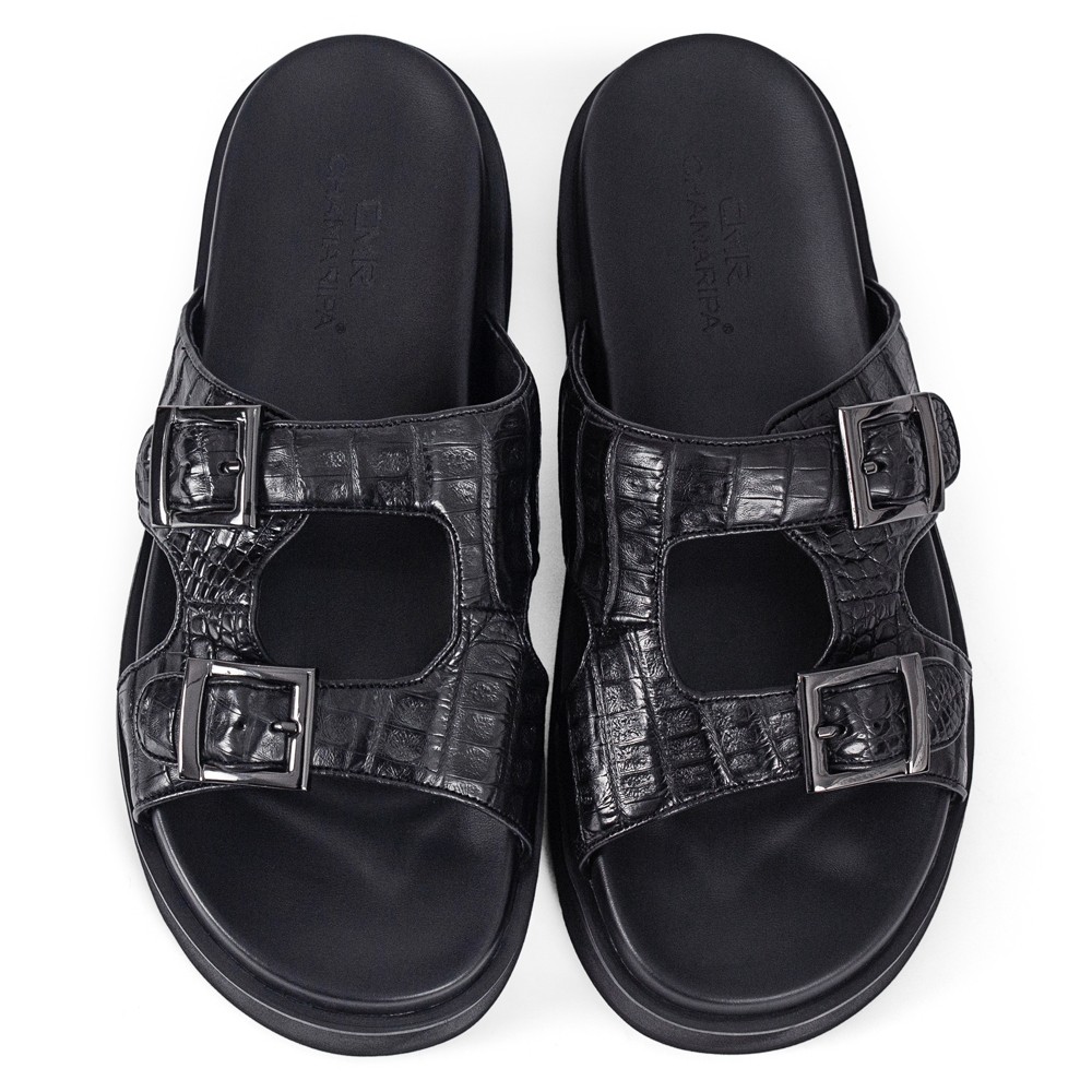 height increasing sandals - outdoor indoor men sandals - black ...