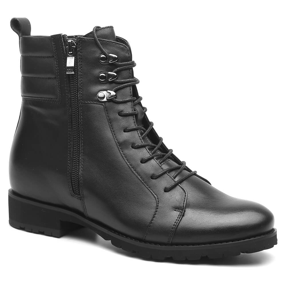 black motorcycle boots for men